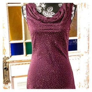 Drapey Neck Sparkle express Top